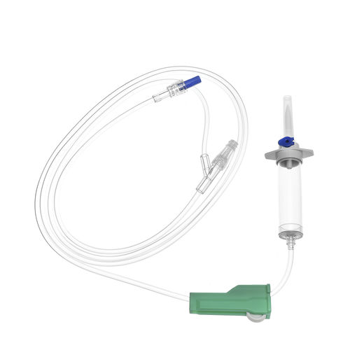 Polyvinylchlorid-Infusionsset - IV-ST190011 - BQ+ Medical - mit Y-Verbinder / mit Tropfkammer / mit latexfreien Komponenten