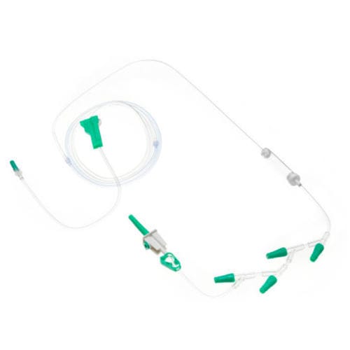 Infusions-Verlängerungsschlauch / 4-Wege - BQ190013 - BQ+ Medical - LUER®-Lock / Pädiatrie