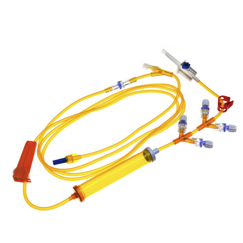 Infusionsset für Chemotherapie - ON190013 - BQ+ Medical - Polyvinylchlorid / mit Lichtschutz / mit Tropfkammer