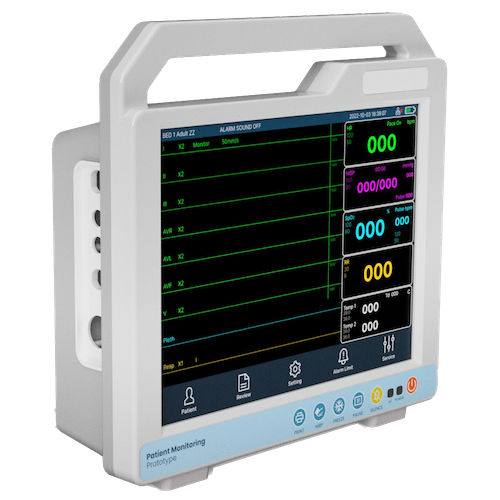 Tragbarer Patientenmonitor - XPM-12EPGT - PT. Xirka Dama Persada - EKG / RESP / TEMP