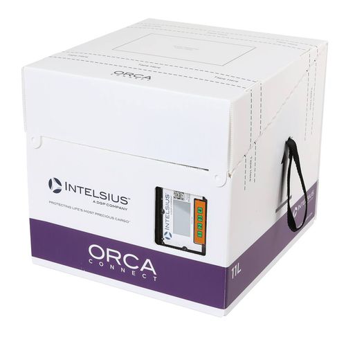 Verpackungsbox für biologische Proben - ORCA Connect Vision - DGP Intelsius GmbH - für Pharmaprodukte / für wärmeempfindliche Produkte / für Impfstoffe