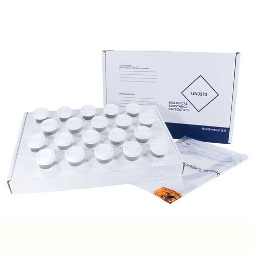 Probenbehälter für Transport - BioShield - DGP Intelsius GmbH - für biologische Proben / Einweg / hermetisch dicht
