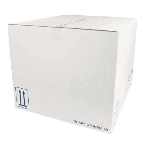 Verpackungsbox für Pharmaprodukte - PharmaTherm 45 DI - DGP Intelsius GmbH - Transport / Papier / isotherm
