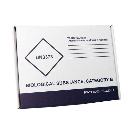 Verpackungsbox für Pharmaprodukte - PathoShield 8 - DGP Intelsius GmbH - für biologische Proben / Transport / Papier