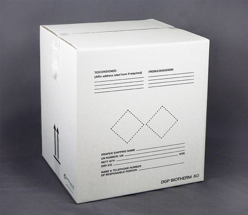 Verpackungsbox für Pharmaprodukte - BIOTHERM 80 HP Winter Packout - DGP Intelsius GmbH - für biologische Proben / Transport / für wärmeempfindliche Produkte