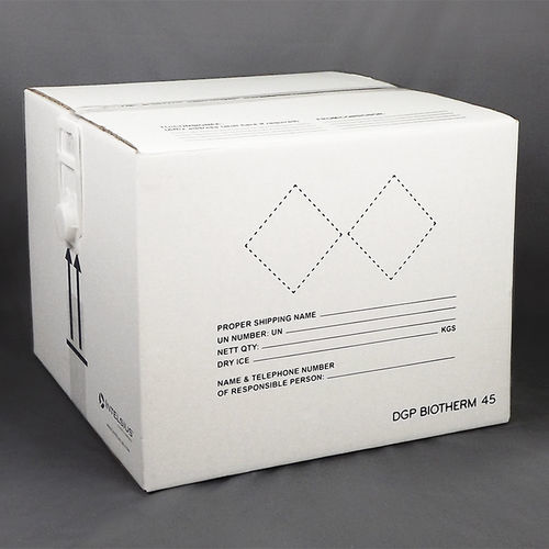 Verpackungsbox für Pharmaprodukte - BIOTHERM 45P - DGP Intelsius GmbH - für biologische Proben / Transport / für wärmeempfindliche Produkte