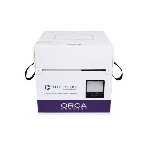 Verpackungsbox für Pharmaprodukte - ORCA Connect Vision Large Dry Ice - DGP Intelsius GmbH - Transport / Papier / wiederverwendbar