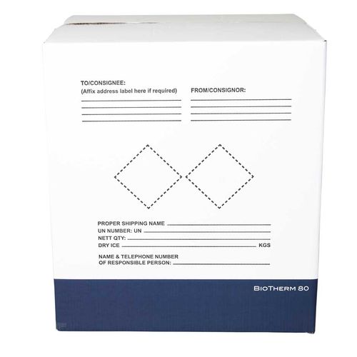 Verpackungsbox für biologische Proben - BioTherm 80 - DGP Intelsius GmbH - Transport / Papier / temperaturkontrolliert