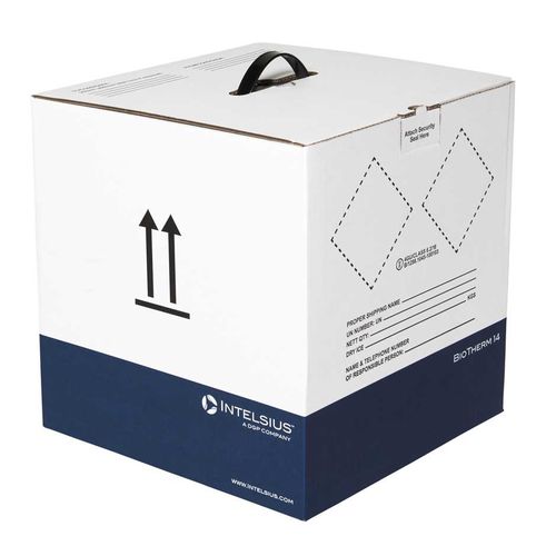 Verpackungsbox für Pharmaprodukte - BioTherm 14 DI - DGP Intelsius GmbH - für biologische Proben / Transport / Papier