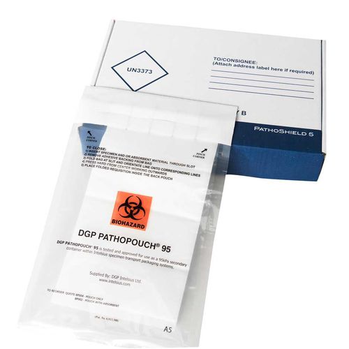 Aufbewahrungsbeutel für medizinische Geräte - PathoPouch - DGP Intelsius GmbH - für biologische Proben / Transport / für die Probennahme
