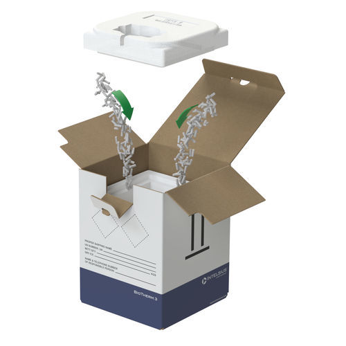 Verpackungsbox für Pharmaprodukte - PHARMATHERM 3 - DGP Intelsius GmbH - für biologische Proben / Transport / für wärmeempfindliche Produkte
