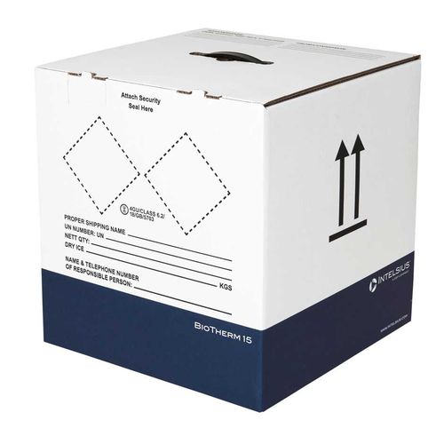 Verpackungsbox für Pharmaprodukte - BIOTHERM 15 - DGP Intelsius GmbH - für biologische Proben / Transport / für wärmeempfindliche Produkte