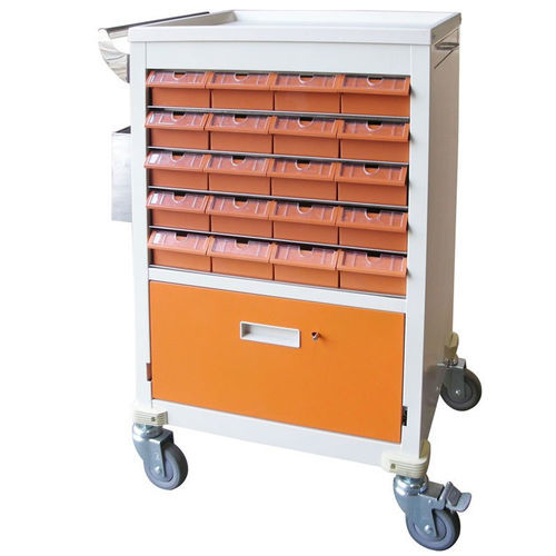 Medizinischer Wagen - SA-010 - Chen Kuang Industries - Medikamenten / Pflege / mit Schublade