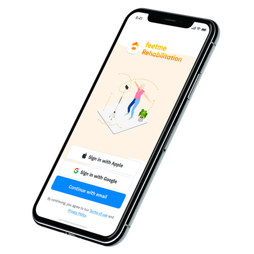 Android-Applikation / Bewertung - FeetMe® Rehabilitation - Feetme - Reporting / zur Bewertung der Gangart / zur Bewertung der Körperhaltung