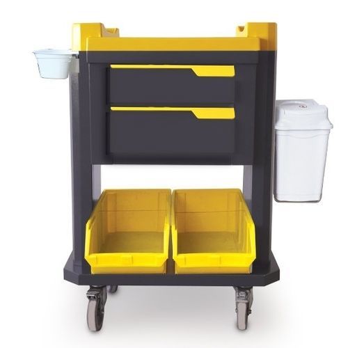 Wagen für Verbandmaterial - W.DT.10 series - Nisan Medikal San. ve Tic. Ltd. Sti. - Lager / Edelstahl / mit Schublade