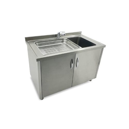Vorreinigungsstation für Endoskope - W.EWS.102 - Nisan Medikal San. ve Tic. Ltd. Sti. - Edelstahl