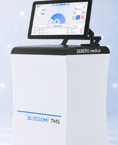 Magnetischer Transkranieller Magnetstimulator - Blossom² TMS - SEBERS Medical - TMS + rTMS