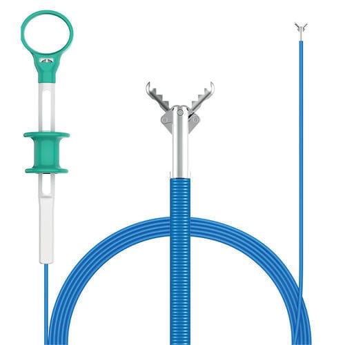 Chirurgische Zange - ATE-QYQ-B-23×1600  - Ningbo Xinwell Medical Technology - für Biopsie / zum Einmalgebrauch / Edelstahl