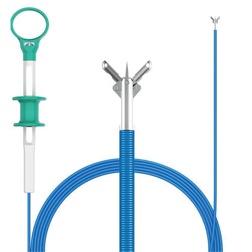 Chirurgische Klemme - ATE-QYQ-D-23×1600  - Ningbo Xinwell Medical Technology - für Biopsie / zum Einmalgebrauch / Edelstahl