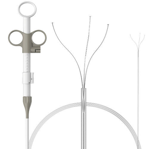 Endoskopische Zange - ATE-YWQ-TY-18*1600*20 - Ningbo Xinwell Medical Technology - zum Greifen / zur Entfernung / zum Einmalgebrauch