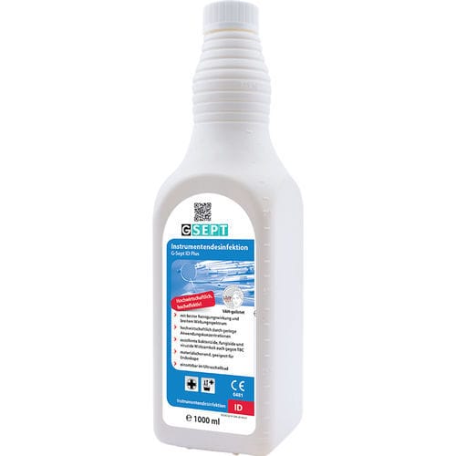 Desinfektionsmittel für chirurgische Instrumente - G-SEPT I-Des Plus - Glomin - flüssig / 1000 mL