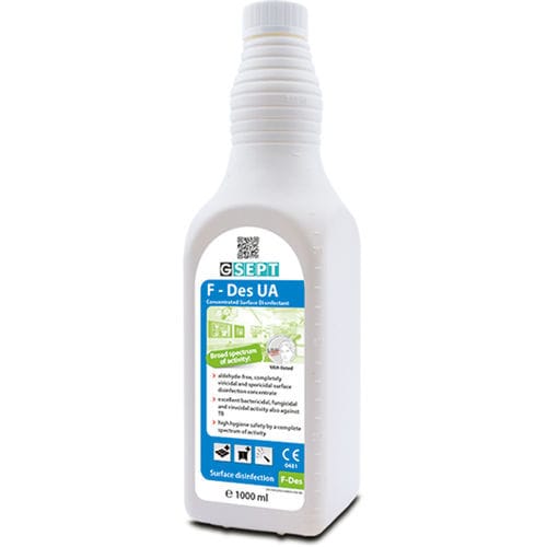 Desinfektionsmittel für Böden und andere Oberflächen - G-SEPT F-Des UA - Glomin - flüssig / 1000 mL