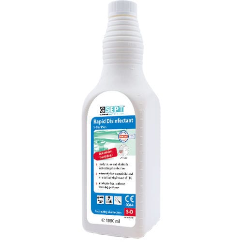 Desinfektionsmittel für Böden und andere Oberflächen - G-SEPT D-Des Plus - Glomin - flüssig / 1000 mL / auf Alkoholbasis