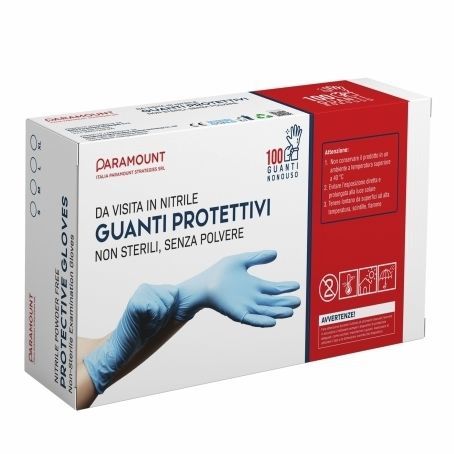 Nitrilhandschuh - Italia Paramount Strategies - für Untersuchungen / puderfrei / L
