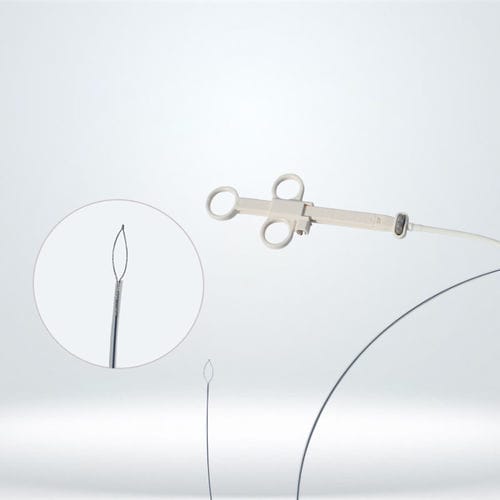 Fangkörbchen zur Extraktion von Darmpolypen - Changzhou Lookmed Medical Instrument - gerade