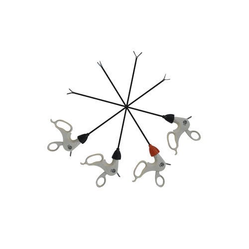 Laparoskopische Klemme - Suzhou Raynor Medical Technology Co., Ltd. - zum Einmalgebrauch / gerade