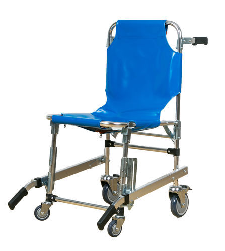 Evakuierungsstuhl mit Treppensteighilfe - YHR-W2 - Zhangjiagang Herui Medical Equipment Co., Ltd. - zusammenklappbar / mit verstellbarer Rückenlehne / mit Aufstehfunktion
