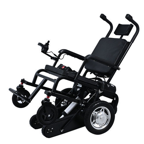 Elektrischer Evakuierungsstuhl - YHR-LD06 - Zhangjiagang Herui Medical Equipment Co., Ltd. - mit Treppensteighilfe / zusammenklappbar / höhenverstellbar