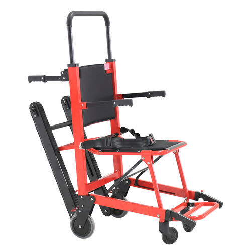 Evakuierungsstuhl mit Treppensteighilfe - YHR-W5 - Zhangjiagang Herui Medical Equipment Co., Ltd. - zusammenklappbar / mit verstellbarer Rückenlehne / auf Rollen