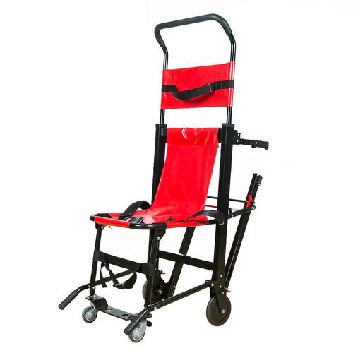 Evakuierungsstuhl mit Treppensteighilfe - YHR-W6 - Zhangjiagang Herui Medical Equipment Co., Ltd. - zusammenklappbar / höhenverstellbar / mit verstellbarer Rückenlehne