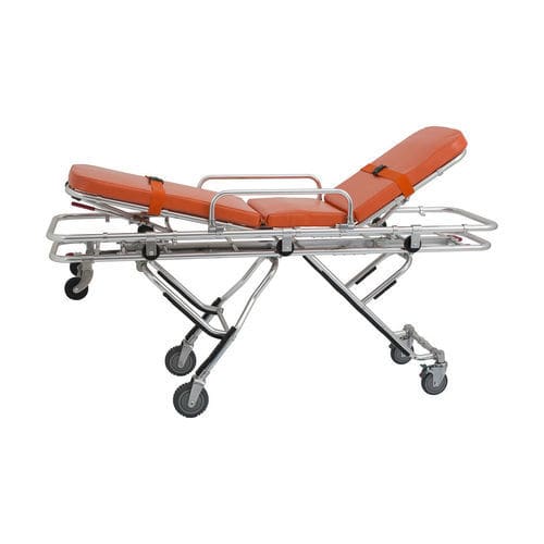 Fahrtrage für Krankenwagen - YHR-A5 - Zhangjiagang Herui Medical Equipment Co., Ltd. - mechanisch / zusammenklappbar / höhenverstellbar