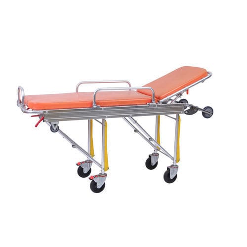 Fahrtrage für Krankenwagen - YHR-A2 - Zhangjiagang Herui Medical Equipment Co., Ltd. - manuell / zusammenklappbar / höhenverstellbar