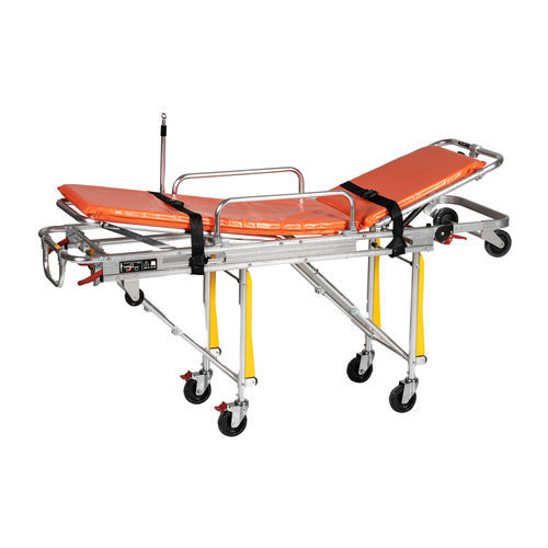 Fahrtrage für Krankenwagen - YHR-A3 - Zhangjiagang Herui Medical Equipment Co., Ltd. - manuell / zusammenklappbar / höhenverstellbar