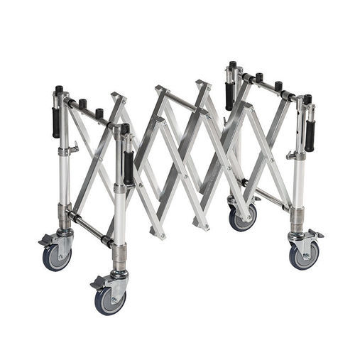 Höhenverstellbarer Leichentransportwagen - YHR-CT01 - Zhangjiagang Herui Medical Equipment Co., Ltd. - Transport / Aluminium / für Särge