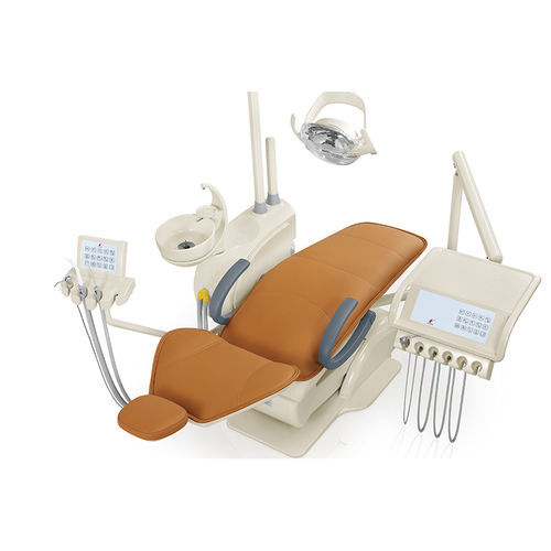 Dentaleinheit mit elektrisch bedientem Stuhl - HY-E60 - Foshan Haiyue Medical Equipment Co., Ltd. - mit Hygienesystem / mit Intraoralkamera / mit Instrumententräger