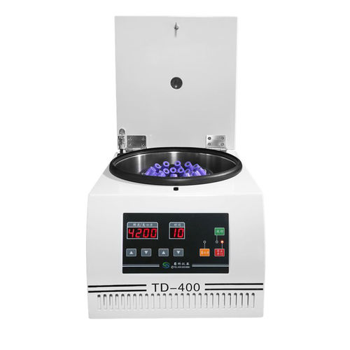 Medizinische Zentrifuge - TD-400 - Sichuan Shuke Instrument Co.,Ltd - für die Phasentrennung von Blut / Blut / Tisch