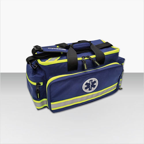 Notfalltasche - my-EMS-navy - Myungmoon Medical (mymedical) - für medizinische Geräte / für Ärzte / Schulterriemen