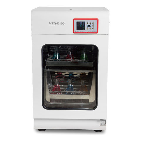 Labor-Inkubator / Heißluft - HZQ-X100 - Qingdao Jiading Analytical Instruments Co., Ltd. - Zellkultur / 1 Tür / Schüttel