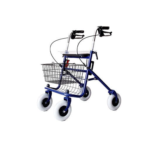 Rollator mit 4 Rädern - G-D11-7-RO7 - Galbino Technology - Aluminiumrahmen / mit Sitz