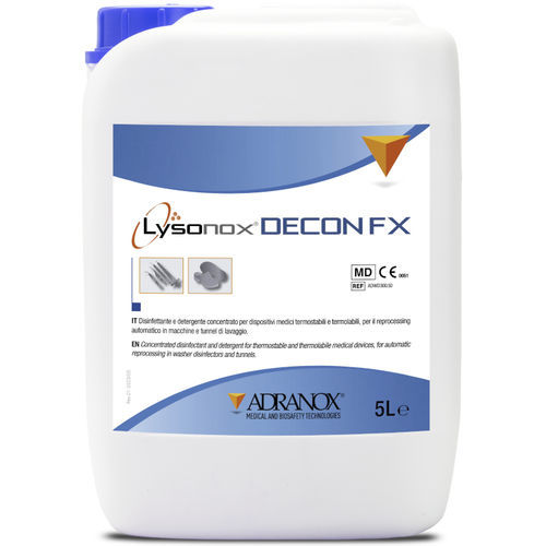 Desinfizierendes Reinigungsmittel - Lysonox® Decon Fx - ADRANOX - flüssig / 5000 mL / 10.000 mL