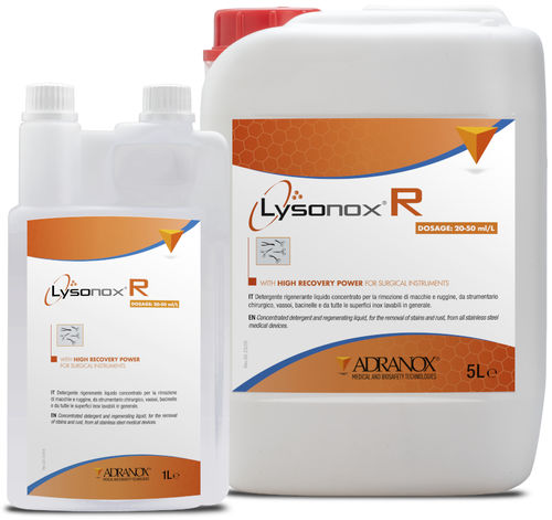 Regenerierendes Reinigungsmittel - Lysonox® R - ADRANOX - Säure / flüssig / 5000 mL