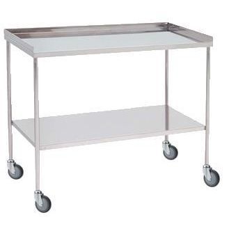 Wagen für OP-Saal - MIN101 - MC Saber - für chirurgische Instrumente / Edelstahl / mobil