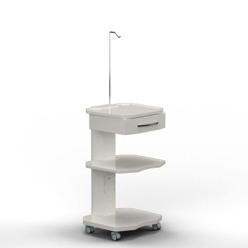 Medizinischer Wagen - TR3 - Kartal Dental - für zahnärztliche Instrumente / Metall / mit 3 Regalbrettern
