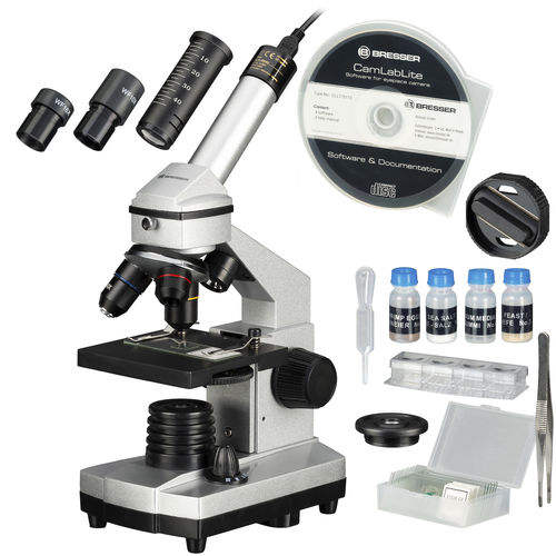 Optisches Mikroskop - 8855000 - Bresser - Labor / aufrecht / Monokulares