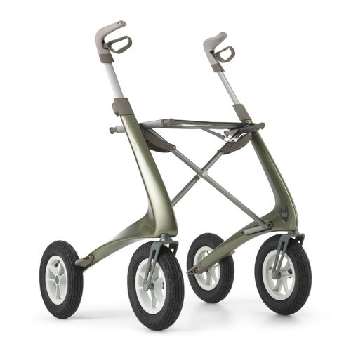Rollator mit 4 Rädern - byACRE - Kohlefaserrahmen / mit Sitz / zusammenklappbar