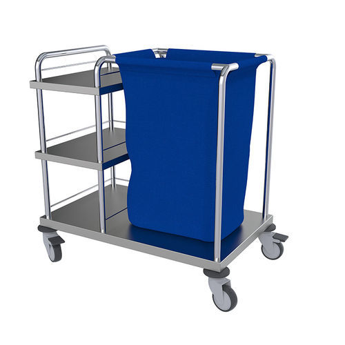 Medizinischer Wagen - GLT324 - Proxenon - für Kliniken / zur Medikamentenausgabe / Edelstahl